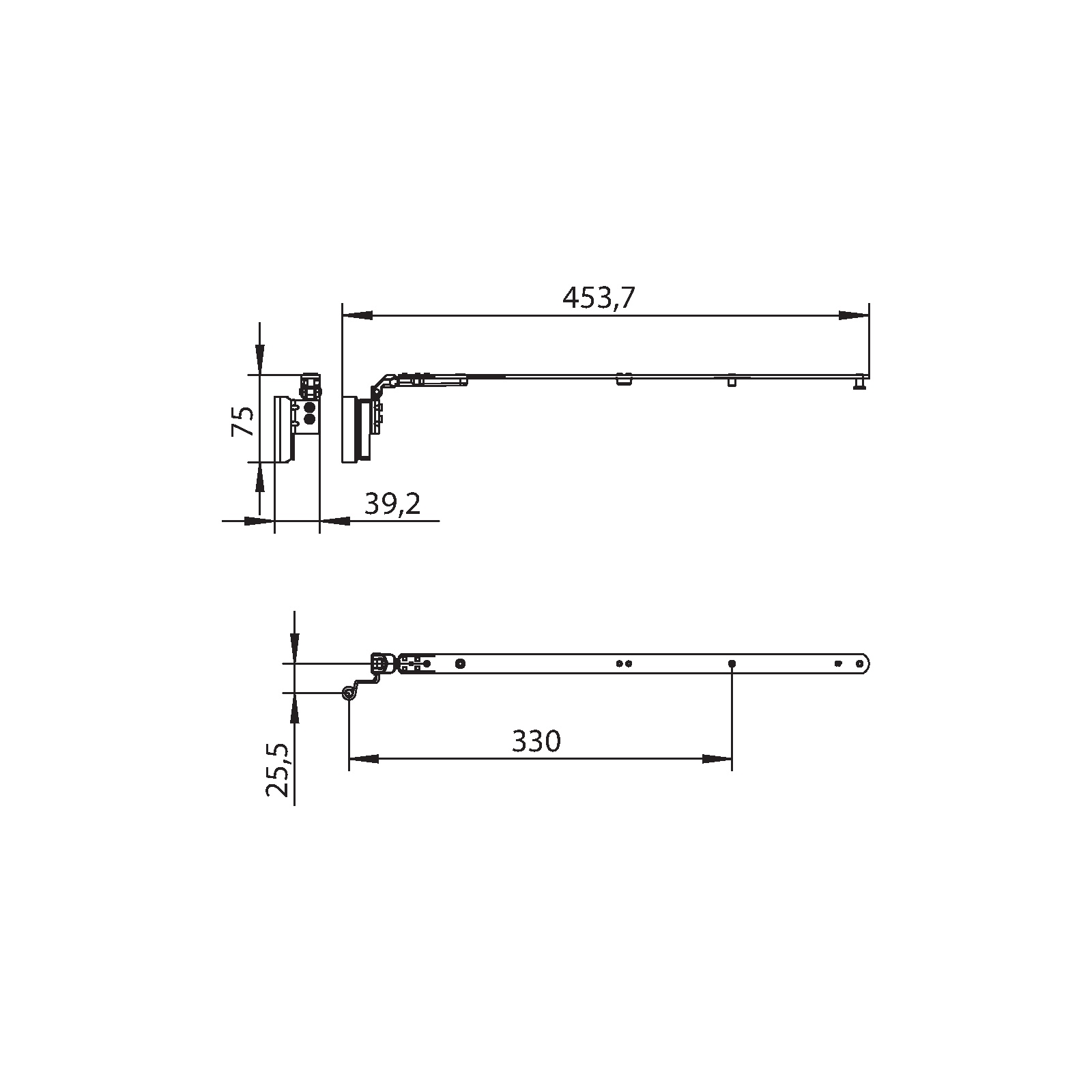 Winkhaus Schere SC2.A.20-13.LS.F9