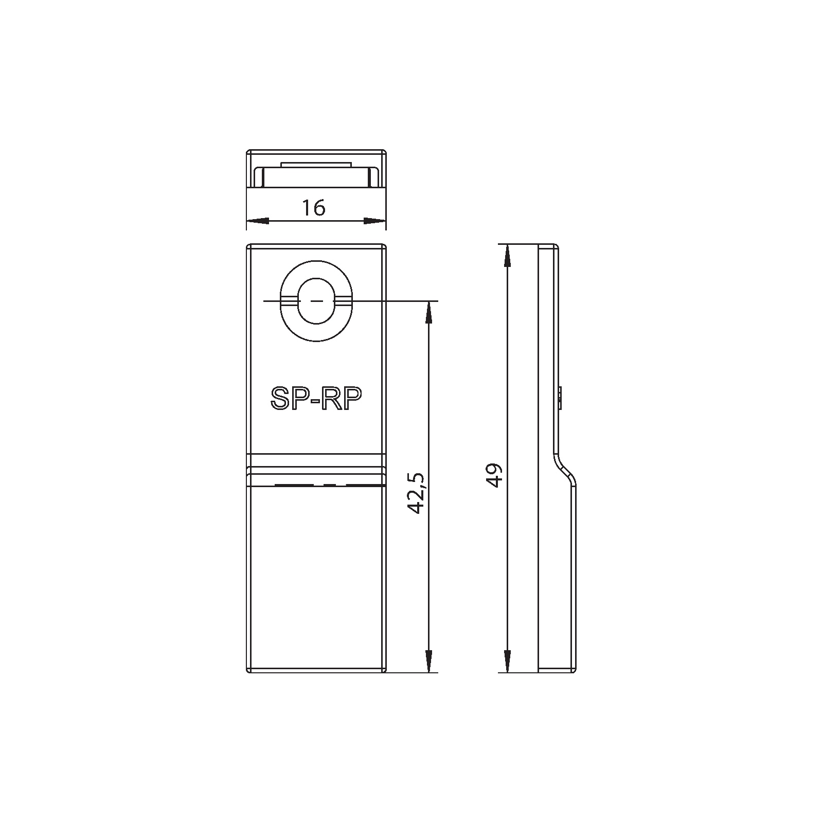 Winkhaus Stulpzahnplatte RP SL