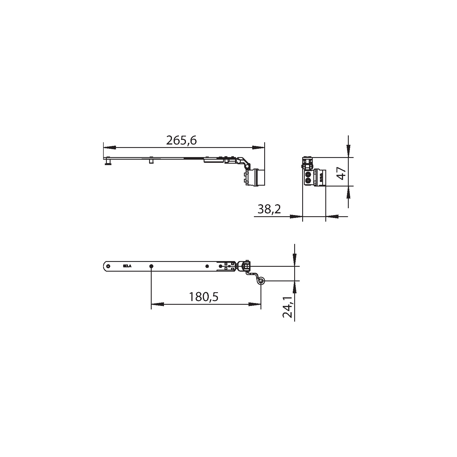Winkhaus Schere SH1.T.A.18-13-12.RS.F9