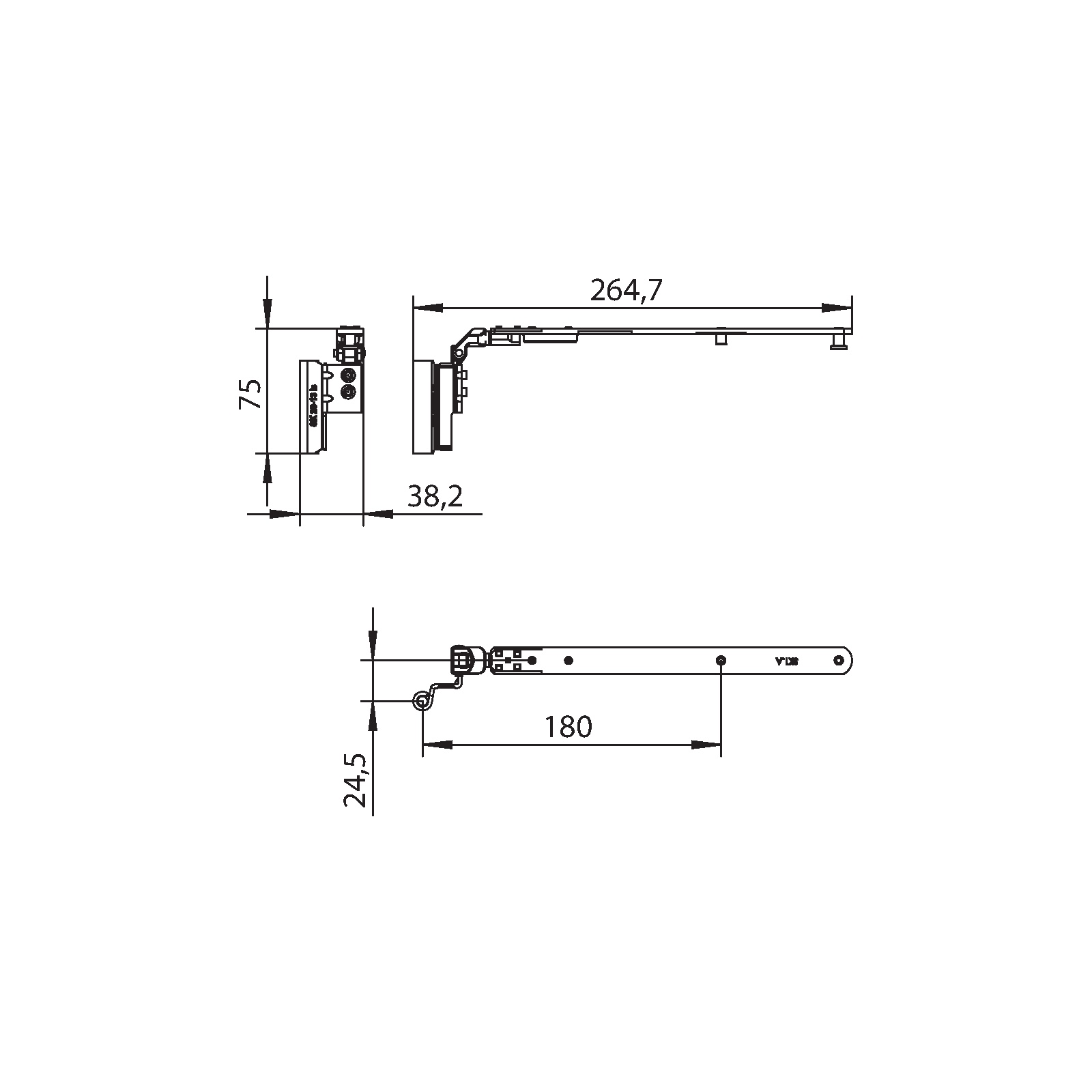 Winkhaus Schere SK1.A.18-13.LS.F9