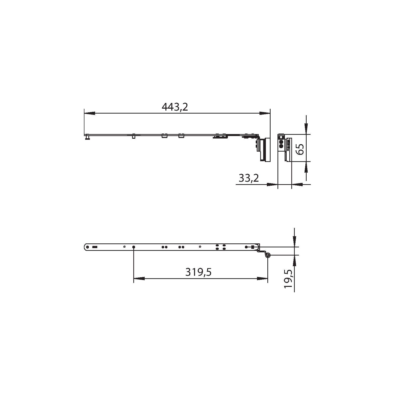 Winkhaus Schere SKK2.E.20-9.RS.WS