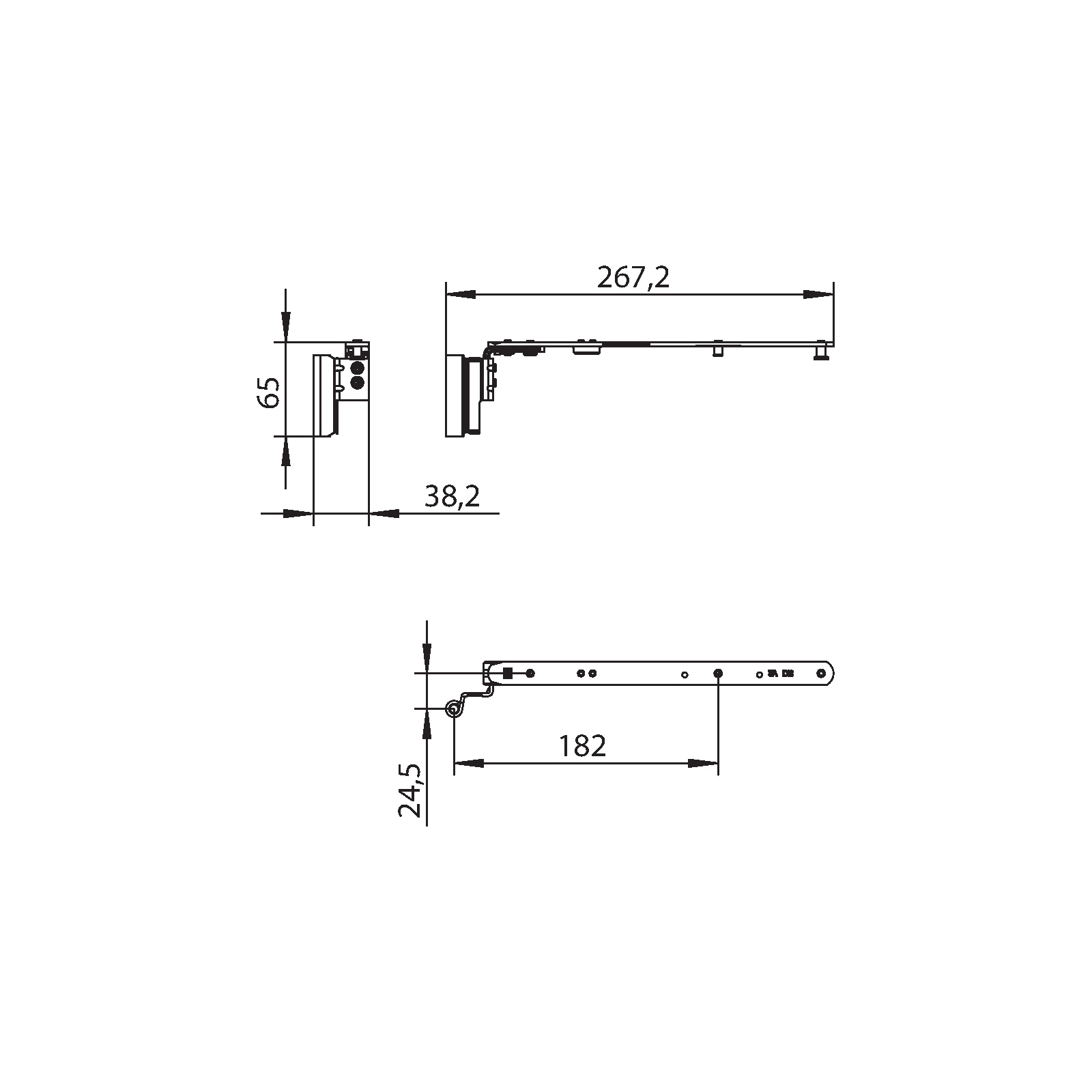 Winkhaus Schere SCO1.21-13.LS.F9