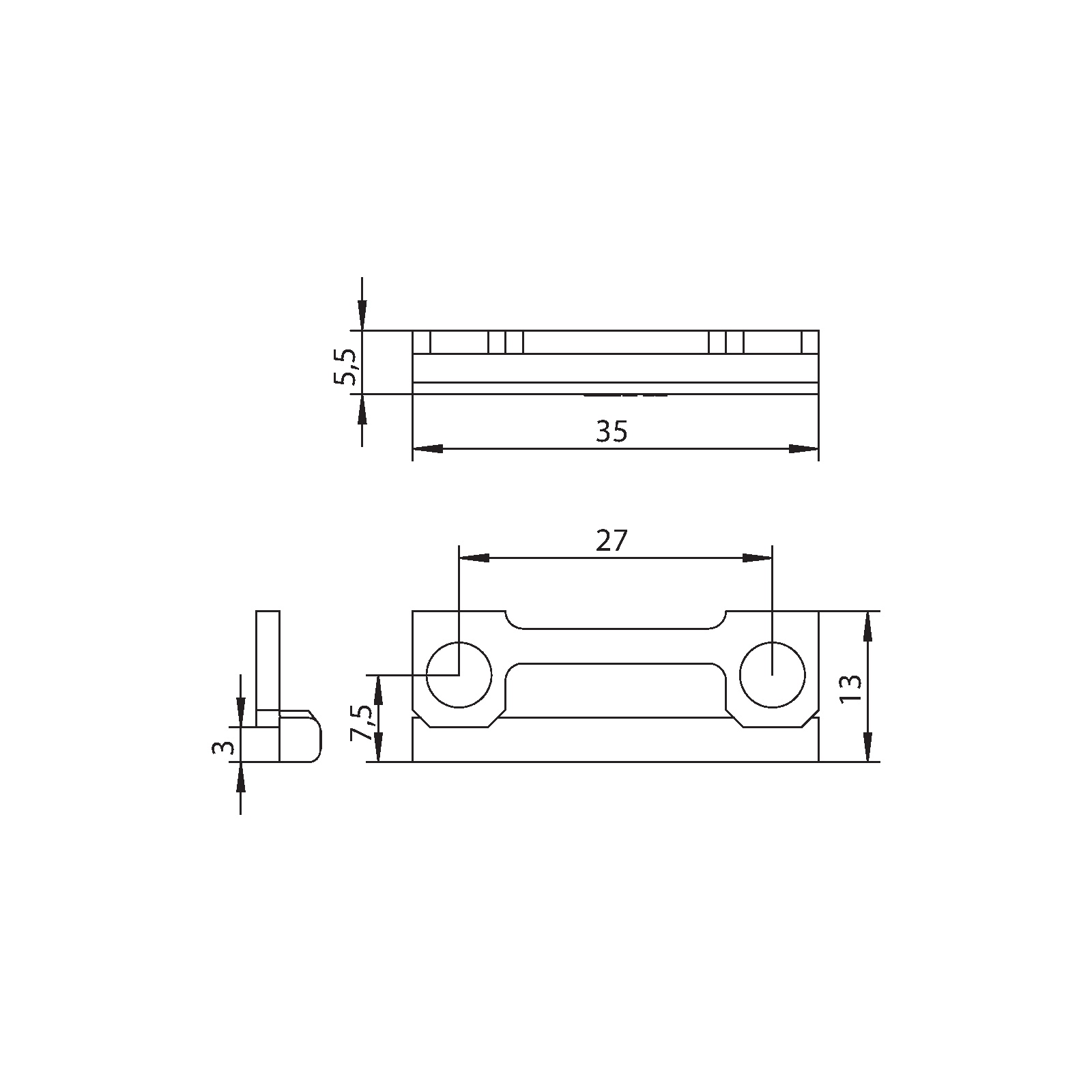 Winkhaus Formteil WSK 97 KT